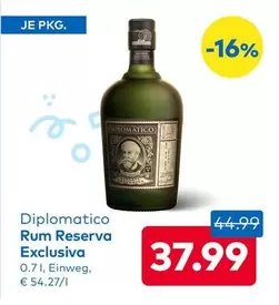 Rum Reserva Exclusiva