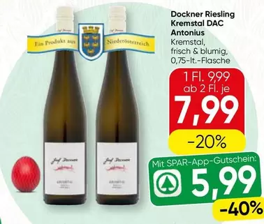 Riesling Kremstal DAC Antonius