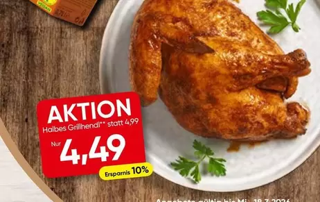 Vegan - Halbes Grillhendl