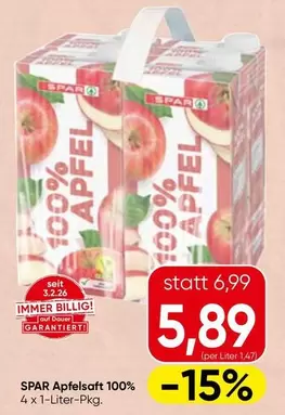Apfelsaft 100%