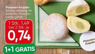 Krapfen - Pistazien-