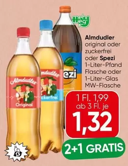 original oder zuckerfrei oder Spezi