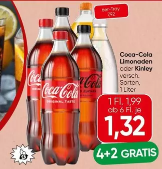 Coca Cola - Coca-Cola Limonaden oder Kinley