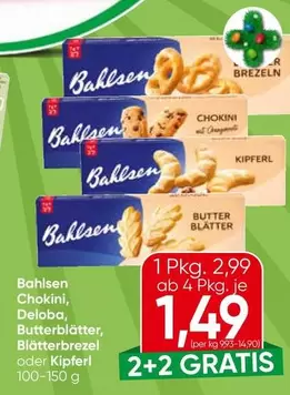 Chokini, Deloba, Butterblätter, Blätterbrezel oder Kipferl