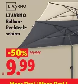 Balkon-Rechteck-schirm