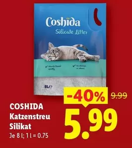 Katzenstreu Silikat