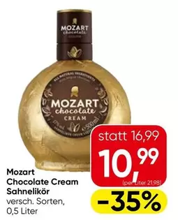 Mozart - Chocolate Cream Sahnelikör
