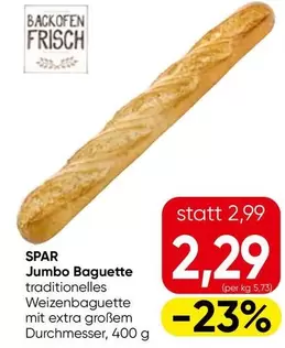 Jumbo Baguette