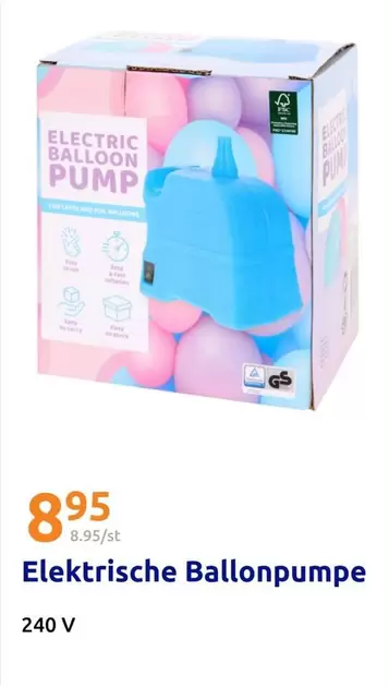 Elektrische Ballonpumpe