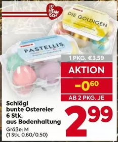 bunte Ostereier
