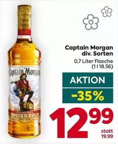 Gold - Captain Morgan div. Sorten