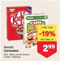 Nestlé - Cerealien