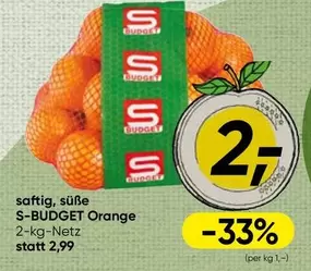 Orange - S-BUDGET