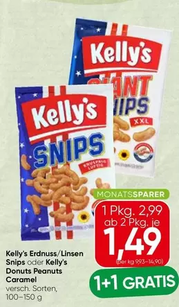 Kelly's Erdnuss- oder Kelly's Snips