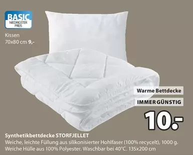 Synthetikbettdecke STORFJELL