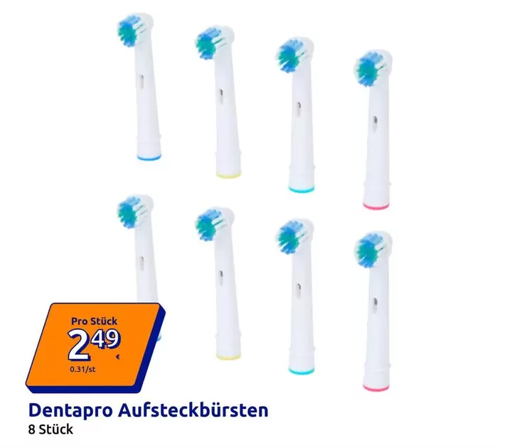 Dentapro Aufsteckbürsten