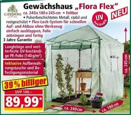 Flex - Gewächshaus "Flora "