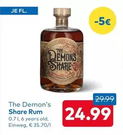 The Demon's Share Rum