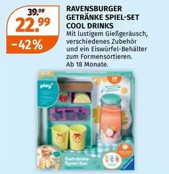 Ravensburger - GETRÄNKE SPIEL-SET COOL DRINKS