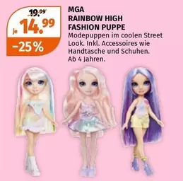 Rainbow - RAINBOW HIGH FASHION PUPPE