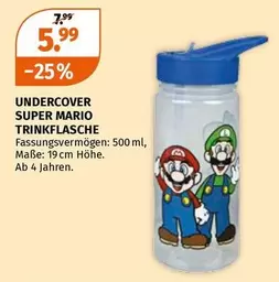 Super Mario - SUPER MARIO TRINKFLASCHE