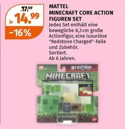 Minecraft - MINECRAFT CORE ACTION FIGUREN SET