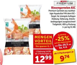 Tiger - Riesengarnelen ASC Premium Garnelen