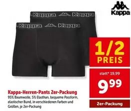 Kappa - Herren-Pants 2er-Packung