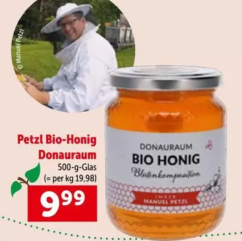Bio - -Honig Donauraum
