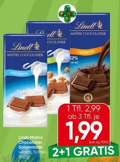 Lindt - Maître Chocolatier Schokolade