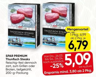 Thunfisch - -Steaks