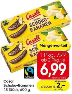 Fairtrade - Schoko-Bananen