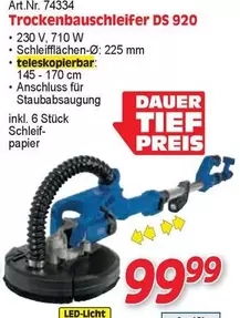 Trockenbauschleifer DS 920