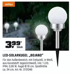 LED-SOLARKUGEL "BOJANO"