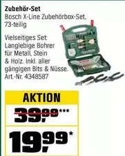 Bosch - Zubehör-Set,  X-Line Zubehörbox-Set, 73-teilig