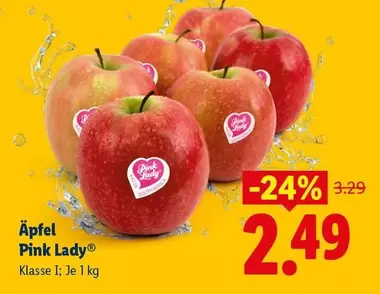 Pink - Äpfel  Lady