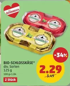 Bio - BIO-SCHLOSSKÄSE