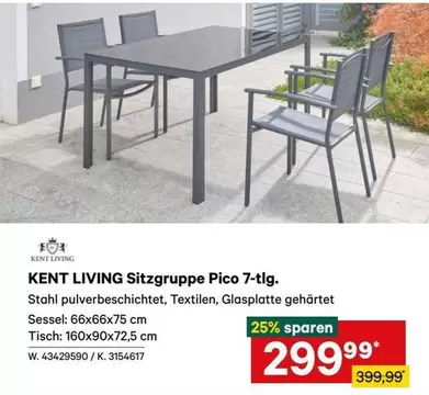 Sitzgruppe Pico 7-tlg.