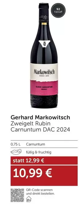 Zweigelt Rubin Carnuntum DAC 2024