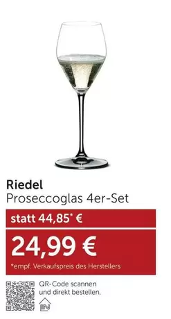 Proseccoglas 4er-Set