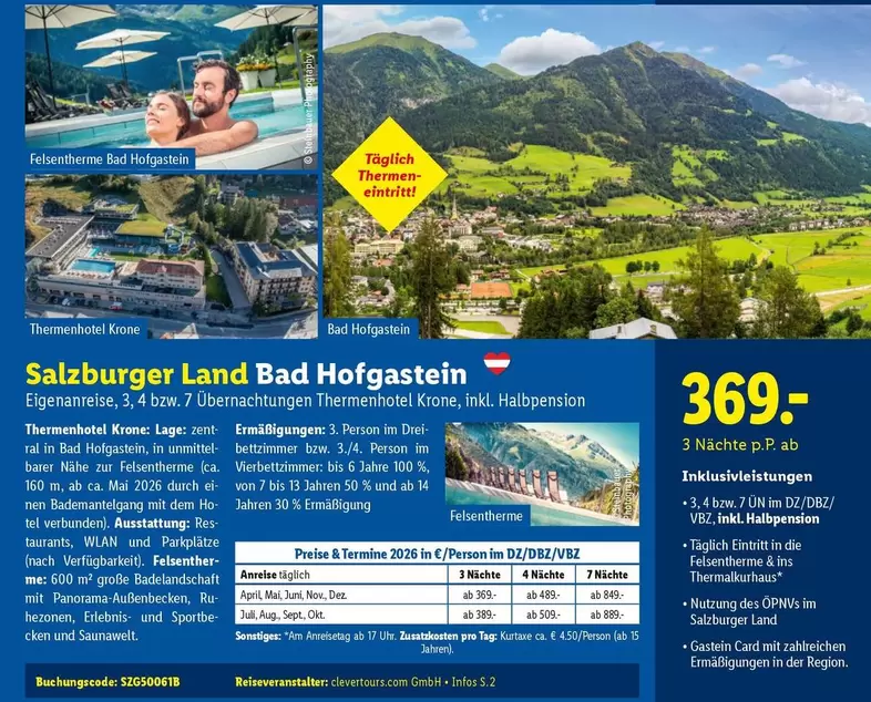 Salzburger Land Bad Hofgastein