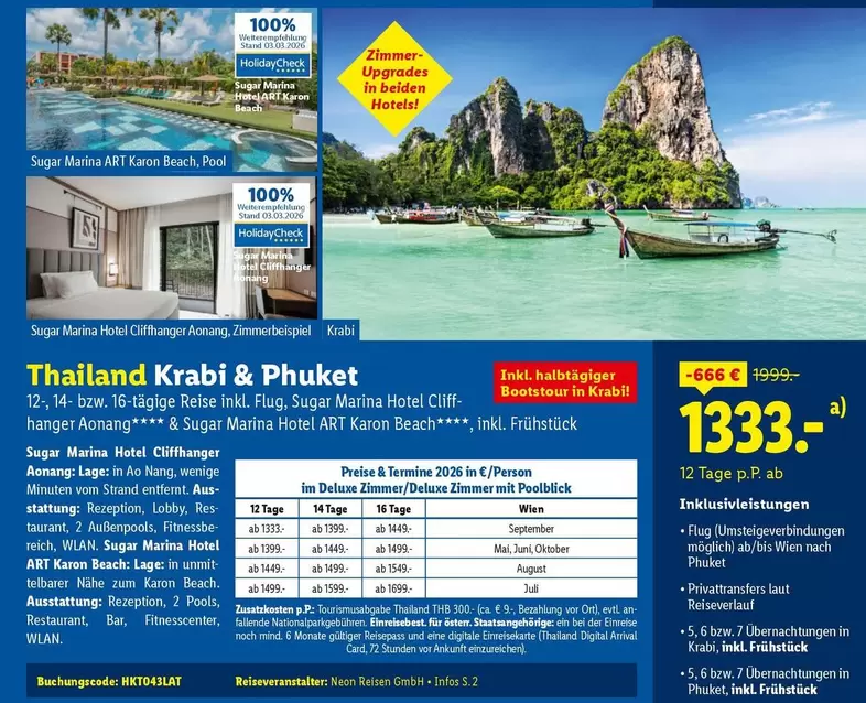 Phuket - Thailand Krabi &