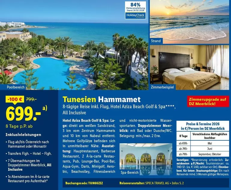 Bic - Tunesien Hammamet