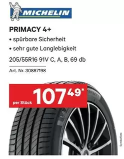 Michelin - PRIMACY 4+