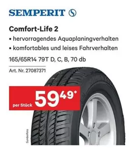 Comfort-Life 2 165/65R14 79T D, C, B, 70 db
