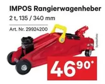 Rangierwagenheber 2 t, 135 / 340 mm Art. Nr. 29924200