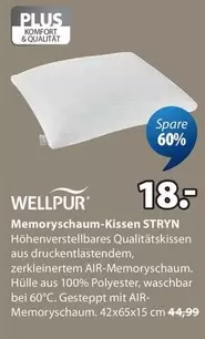 Memoryschaum-Kissen STRYN
