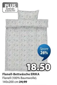 Flanell-Bettwäsche ERIKA
