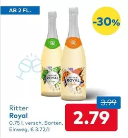 Royal - Ritter  0.75 l, versch. Sorten