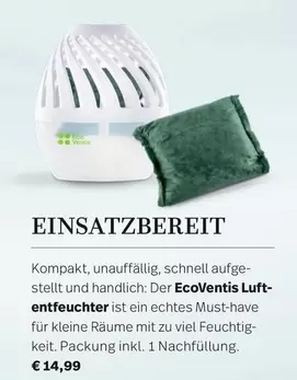 Kleine - Luftentfeuchter